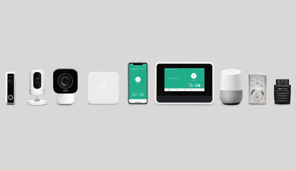Vivint home security product line in Oceanside